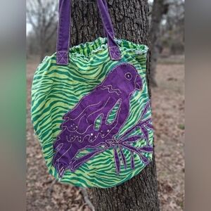 Ugly Parrot Tote Bag